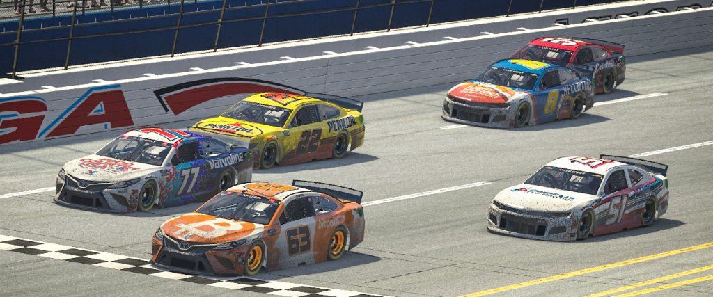 Bitcoin Car Finishes First in Virtual NASCAR Race Beating National Champion Kyle Busch Bitcoin Car Finishes First in Virtual NASCAR Race Beating National Champion Kyle Busch