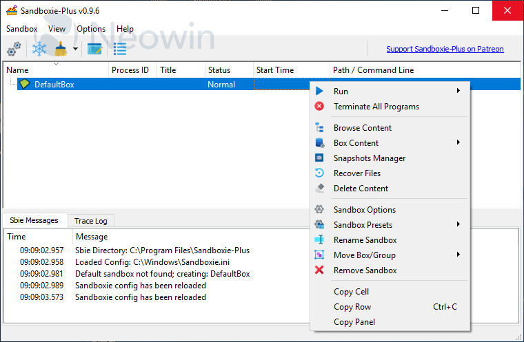 Sandboxie Plus 1.0.20 / Classic 1.0.20