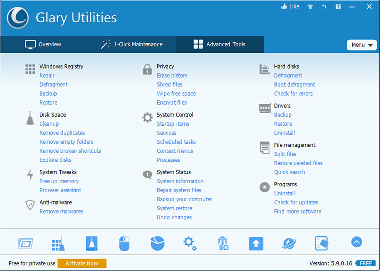 Glary Utilities 5.189.0.218