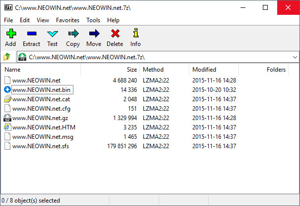 7-Zip 24.02 Beta