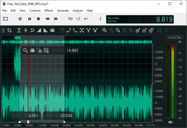 Ocenaudio 3.13.6